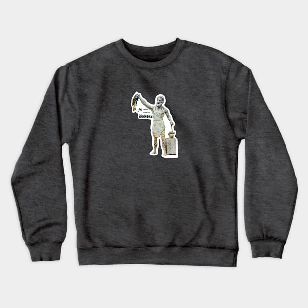 It's Nice to Fish in Birmingham Crewneck Sweatshirt by Phantom Goods and Designs